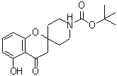 CAS#: 911227-79-7， 2-Methyl-2-propanyl 5-hydroxy-4-oxo-3,4-dihydro-1'H-spiro[chromene-2,4'-piperidine]-1'-carboxylate