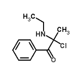 CAS#: 91131-21-4， 2-Chloro-2-(ethylamino)-1-phenyl-1-propanone