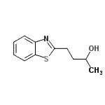 CAS#: 91132-42-2， 4-(1,3-Benzothiazol-2-yl)-2-butanol