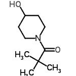 CAS#: 911410-37-2， 1-(4-hydroxy-1-piperidyl)-2,2-dimethyl-propan-1-one