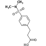CAS#: 91248-47-4， 3-[4-(Dimethylsulfamoyl)phenyl]propanoic acid