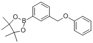结构式 CAS# 912569-68-7, 3-(苯氧基甲基)苯硼酸频哪醇酯