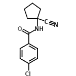 CAS#: 912762-28-8， 4-Chloro-N-(1-cyanocyclopentyl)benzamide