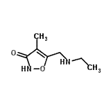 CAS#: 91305-13-4， 5-[(Ethylamino)methyl]-4-methyl-1,2-oxazol-3(2H)-one