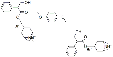 CAS#: 91318-09-1， (1,4-Diethoxybenzene)Bisatropinium Dibromide