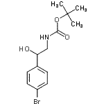 CAS#: 913181-90-5， 2-Methyl-2-propanyl [2-(4-bromophenyl)-2-hydroxyethyl]carbamate