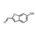 CAS#: 913654-89-4， 6-Hydroxy-1-benzofuran-2-carbaldehyde