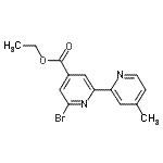 CAS#: 913719-99-0， Ethyl 6-bromo-4'-methyl-2,2'-bipyridine-4-carboxylate