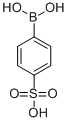 structure of CAS# 913836-00-7, 4-Borono-Benzenesulfonic Acid;4-(Dihydroxyboranyl)Benzene-1-Sulfonic Acid;4-Boronobenzenesulphonic Acid 98%;4-(Hydroxysylphonyl)Boronic Acid