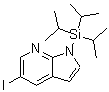 结构式 CAS# 913983-21-8, 5-碘-1-(三异丙基硅烷基)-1H-吡咯并[2,3-b]吡啶