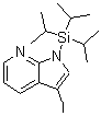 结构式 CAS# 913983-25-2, 3-碘-1-(三异丙基硅烷基)-1H-吡咯并[2,3-b]吡啶