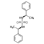 结构式 CAS# 91410-68-3, N,N'-二[(1R)-1-苯基乙基]硫二酰胺