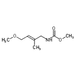 CAS#: 91434-69-4， Methyl [(2E)-4-methoxy-2-methyl-2-buten-1-yl]carbamate