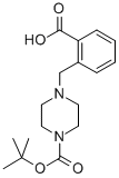 结构式 CAS# 914349-53-4, 4-[(2-羧基苯基)甲基]-1-哌嗪羧酸叔丁酯