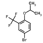 CAS#: 914635-61-3， 4-Bromo-1-isopropoxy-2-(trifluoromethyl)benzene