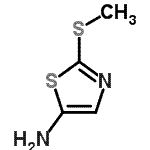 CAS#: 91478-68-1， 2-(Methylsulfanyl)-1,3-thiazol-5-amine
