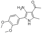 CAS#: 91480-90-9， 1-[4-Amino-5-(3,4-Dimethoxyphenyl)-2-Methyl-1H-Pyrrol-3-Yl]Ethanone