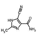 CAS#: 915091-77-9， 4-Cyano-2-methyl-1H-imidazole-5-carboxamide