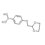 CAS#: 915402-12-9， [4-(1,3-Dioxolan-2-ylmethoxy)phenyl]boronic acid
