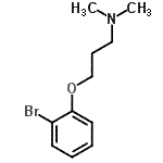 CAS#: 915707-52-7， 3-(2-Bromophenoxy)-N,N-dimethyl-1-propanamine