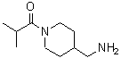 结构式 CAS# 915919-75-4, 1-[4-(氨基甲基)-1-哌啶基]-2-甲基-1-丙酮