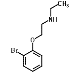 CAS#: 915920-58-0， 2-(2-Bromophenoxy)-N-ethylethanamine