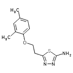 CAS#: 915920-94-4， 5-[2-(2,4-Dimethylphenoxy)ethyl]-1,3,4-thiadiazol-2-amine