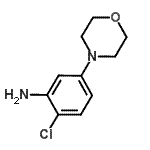 CAS#: 915921-20-9， 2-Chloro-5-(4-morpholinyl)aniline