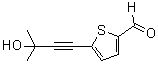 CAS#: 915921-21-0， 5-(3-Hydroxy-3-methyl-1-butyn-1-yl)-2-thiophenecarbaldehyde