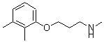 CAS#: 915921-58-3， 3-(2,3-Dimethylphenoxy)-N-methyl-1-propanamine