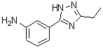 CAS#: 915921-65-2， 3-(3-Ethyl-1H-1,2,4-triazol-5-yl)aniline