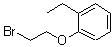 structure of CAS# 915922-20-2, 1-(2-Bromoethoxy)-2-ethylbenzene;1-(2-bromoethoxy)-2-ethylbenzene;MFCD02030511