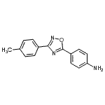 CAS#: 915922-80-4， 4-[3-(4-Methylphenyl)-1,2,4-oxadiazol-5-yl]aniline