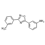 CAS#: 915922-84-8， 3-[3-(3-Methylphenyl)-1,2,4-oxadiazol-5-yl]aniline