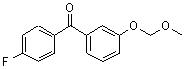 structure of CAS# 915923-61-4, (4-Fluorophenyl)[3-(methoxymethoxy)phenyl]methanone;(4-fluorophenyl)[3-(methoxymethoxy)phenyl]methanone;(4-Fluorophenyl)[3-(methoxymethoxy)phenyl]-methanone;methanone, (4-fluorophenyl)[3-(methoxymethoxy)phenyl]