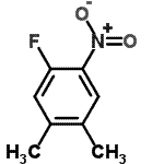 CAS#: 915944-24-0， 1-fluoro-4,5-dimethyl-2-nitro-benzene