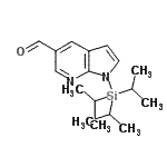 CAS#: 916259-49-9， 1-(Triisopropylsilyl)-1H-pyrrolo[2,3-b]pyridine-5-carbaldehyde