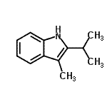 CAS#: 91639-44-0， 2-Isopropyl-3-methyl-1H-indole