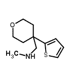 CAS#: 916790-87-9， N-Methyl-1-[4-(2-thienyl)tetrahydro-2H-pyran-4-yl]methanamine
