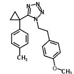 CAS#: 916923-10-9， 1-[2-(4-Methoxyphenyl)ethyl]-5-[1-(4-methylphenyl)cyclopropyl]-1H-tetrazole