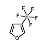CAS#: 917567-74-9， 3-(Pentafluoro-lambda<sup>6</sup>-sulfanyl)furan