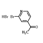 CAS#: 918142-93-5， 1-(2-Bromo-4-pyridinyl)ethanone hydrobromide (1:1)