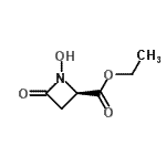 CAS#: 91815-12-2， Ethyl (2R)-1-hydroxy-4-oxo-2-azetidinecarboxylate