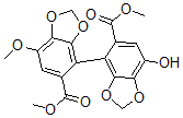 CAS#: 91828-88-5， 7-Hydroxy-7'-Methoxy-4,4'-Bis(1,3-Benzodioxole)-5,5'-Dicarboxylic Acid Dimethyl Ester