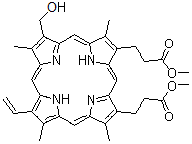 CAS#: 91874-97-4， 2-Vinyl-4-(Hydroxymethyl)Deuteroporphyrin IX