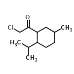 CAS#: 91883-21-5， 2-Chloro-1-(2-isopropyl-5-methylcyclohexyl)ethanone