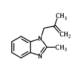 CAS#: 91917-99-6， 2-Methyl-1-(2-methyl-2-propen-1-yl)-1H-benzimidazole