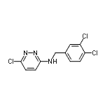 CAS#: 919522-44-4， 6-chloro-N-[(3,4-dichlorophenyl)methyl]pyridazin-3-amine