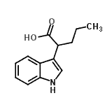 CAS#: 91957-23-2， 2-(1H-Indol-3-yl)pentanoic acid