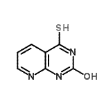 CAS#: 91996-78-0， 4-Thioxo-3,4-dihydropyrido[2,3-d]pyrimidin-2(1H)-one